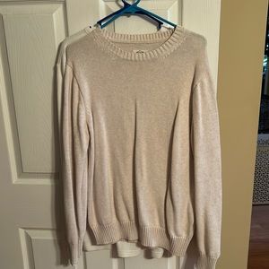 Men’s St Johns Bay wheat color sweater
